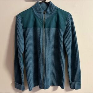 L.L. Bean Wool Blend Sweater in Blue
